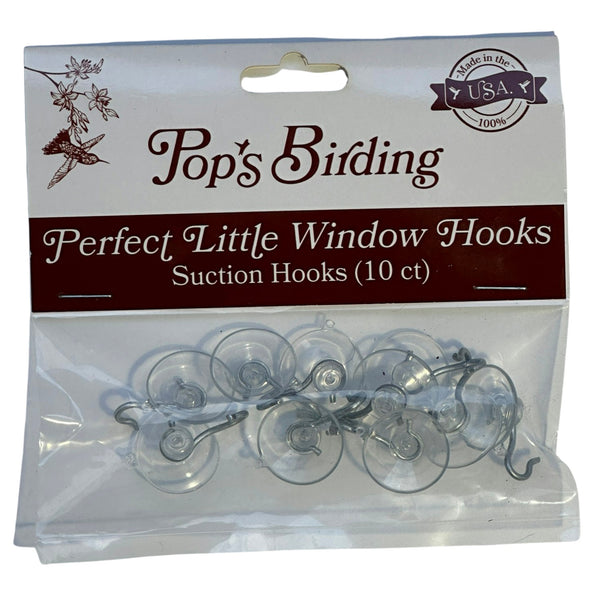 Pop's Birding - Pop's Birding Perfect Little Suction Hooks, 10 count - Default Title