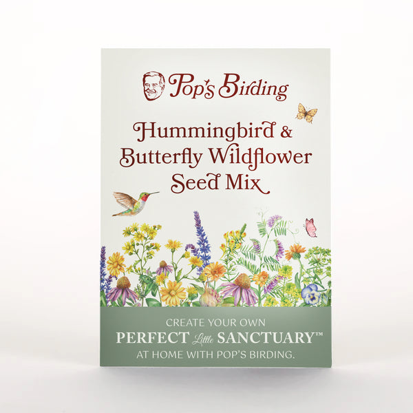 Pop's® Perfect Little Sanctuary® Wildflower Seed Blend, Hummingbird & Butterfly, 400mg