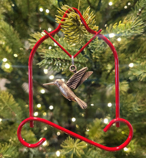 Pop's Birding - Charm Ornament, Wonder (Case of 12ct) - No Suction Hook