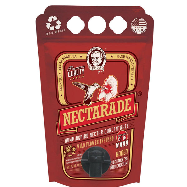 Pop's Birding - Nectarade® Liquid Hummingbird Nectar, Concentrate 50.7oz (Case of 9ct) - Default Title